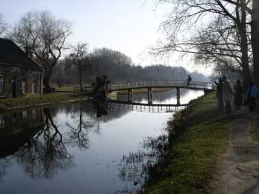 canal and bridge