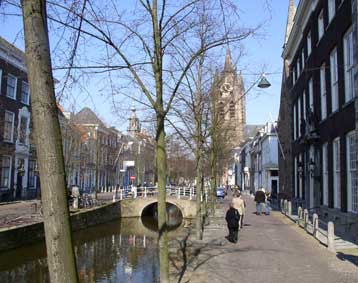 canal and church steeple