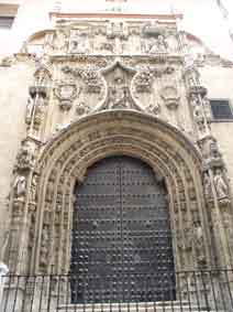 cathedral side door