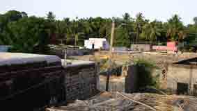 village from roof