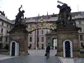 Main gate, Prague Castle