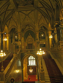 Parliament staircase
