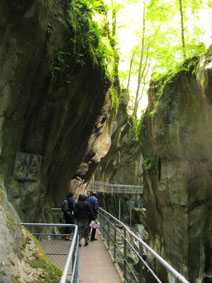 walkway in gorge