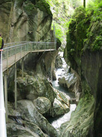 gorge and walkway