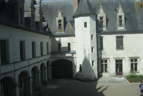 Chamont courtyard
