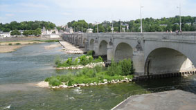 bridge across the Loire