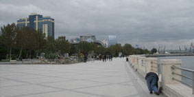 Baku waterfront