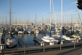 Monterey harbour