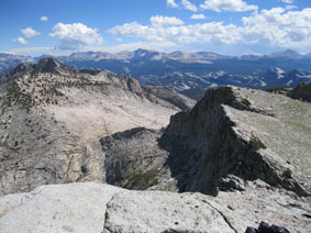 view from Mount Hoffman