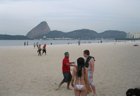 beach at Flamengo Park