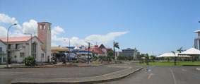 Apia town center