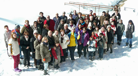Winter Camp participants