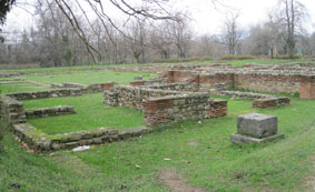 Roman house with peristyle