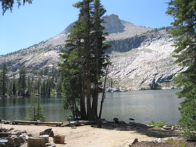 May Lake and Mount Hoffmann