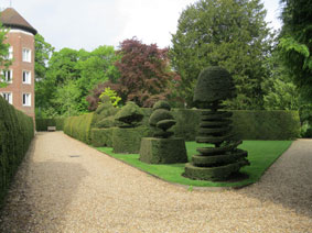 Madingley Hall gardens