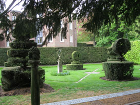 Madingley Hall gardens