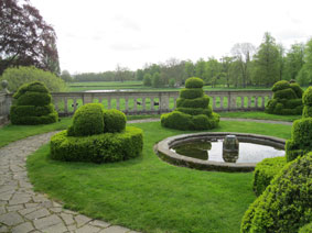 Madingley Hall gardens