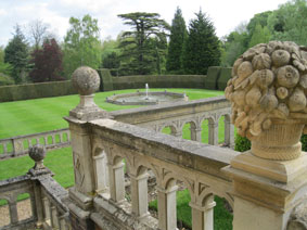 Madingley Hall gardens