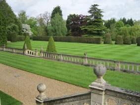 Madingley Hall gardens