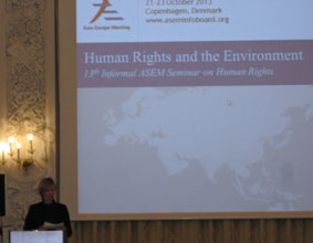 Minister of the Environment Ida Auken