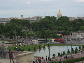 view from Palais de Chaillot