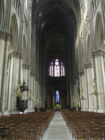 Reims Cathedral interior
