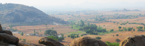 view from hill