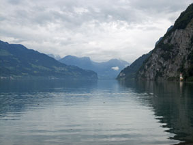 Walensee at Walenstadt