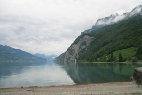 Walensee at Walenstadt