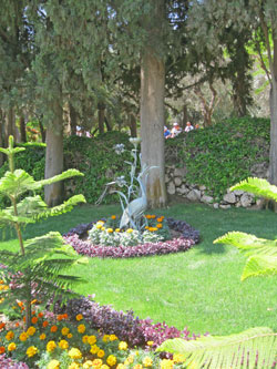 garden by Shrine of the Bab