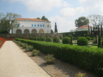 gardens at Bahji