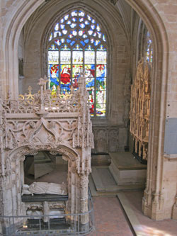 Marguerite's tomb and chapel