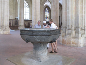 baptismal font