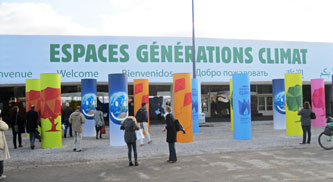 entrance, Climate Generations area
