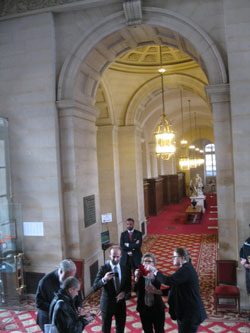 Senate entrance