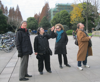 Sylvia, Marie, Victoria and Graham