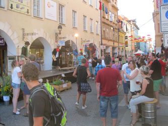 Ceske Budejovice street festival