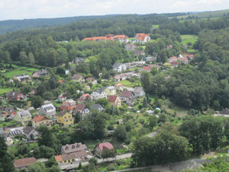 view from tower