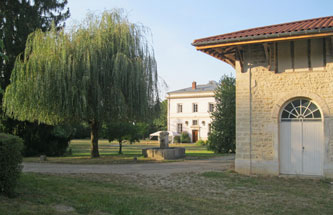 Chateau de la Garde and stables