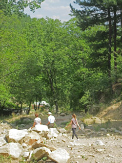 Hiking behind Krupnik