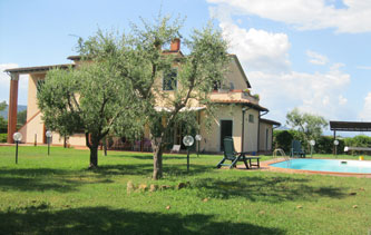 house and pool