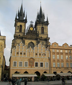 Stare Mesto Square, Tyn Church