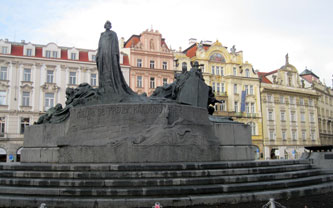 Stare Mesto Square sculpture