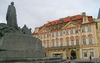 Stare Mesto Square sculpture