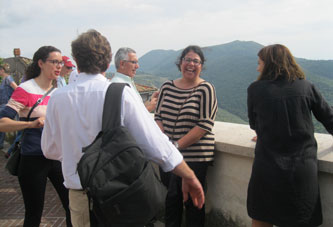 group in Acuto village