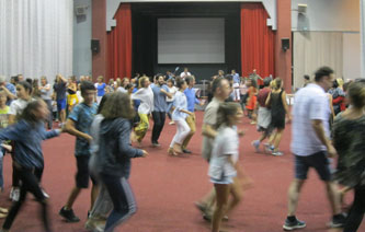 folk dancing