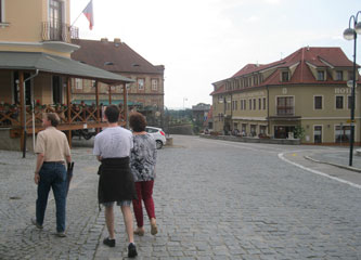 Town square, Hluboka