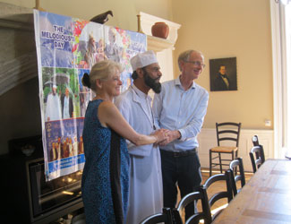 Margareta & Friedrich with Sheikh