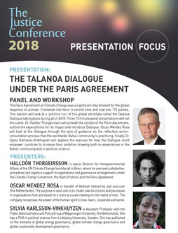 Poster Talanoa panel