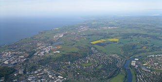 Aberdeen from the air